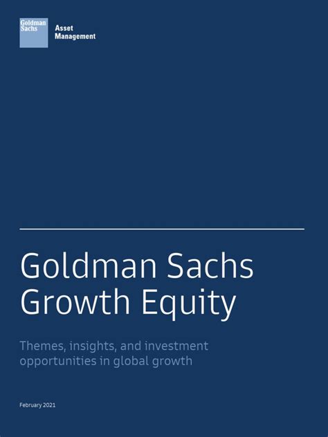 goldman sachs growth fund.